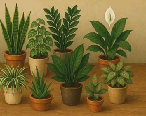 10 houseplants for beginners -plantanica